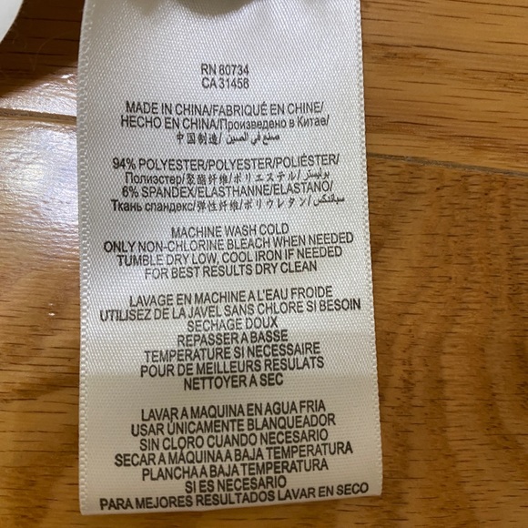 BCBG Colorblock Wrap Dress - Picture 8 of 8